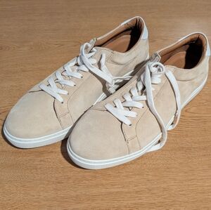 Allen Edmonds Courtside Tan Suede Sneakers Size 11